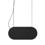 MALUMI A czarna sufitowa lampa wisząca