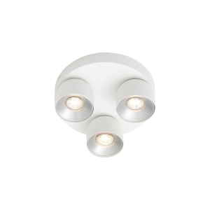 Lampa sufitowa PITCHER 3-RONDEL GU10 WHITE