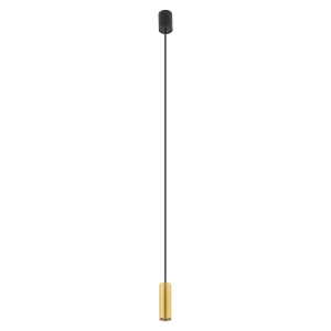 Lampa wisząca FOURTY S Mosiądz