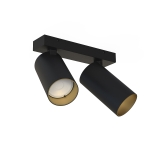 Lampa sufitowa MONO II czarny - złoty
