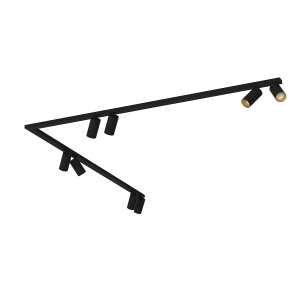 Listwa MONO CORNER VIII 2X150 czarny - złoty