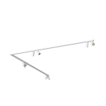 Listwa MONO CORNER VIII 2x200 biały -  złoty