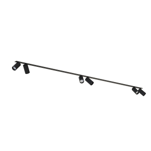 Lampa podtynkowa MONO SURFACE VI czarna