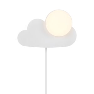 Lampa kinkiet SKYKU CLOUD E14 HVID