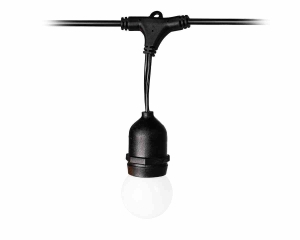 Girlanda zewnętrzna Summer Time G45 Mleczna biel 3000K 36V 10xE27 IP44