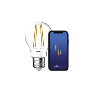 Żarówka Smart E27 A60 2200-6500 kelwinów 600 lumenów przezroczysta