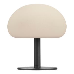 Akumulatorowa lampa stołowa ogrodowa SPONGE 20 BORD SORT/HVID