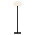 Akumulatorowa zewnętrzna lampa podłogowa SPONGE 34 GULV SORT/HVID