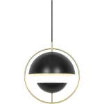 Lampa wisząca TAVIA PENDANT E27 BRASS/BLACK