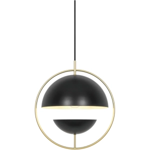 Lampa wisząca TAVIA PENDANT E27 BRASS/BLACK