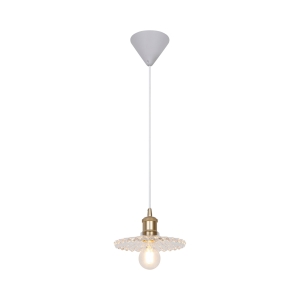 Lampa wisząca TORINA 20 PENDEL E27 KLAR GLAS