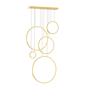 Lampa wisząca Saturno Gold 100W LED mezzanine