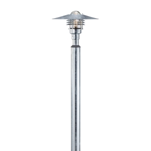 Lampa ogrodowa ocynkowana VEJERS HAVE 2M E27 GALV