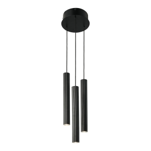 Lampa wisząca VICO 3-RONDEL PENDANT GU10 BLACK