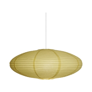 Papierowy klosz do lampy wiszącej  VILLO 60 RISPAPIR GUL
