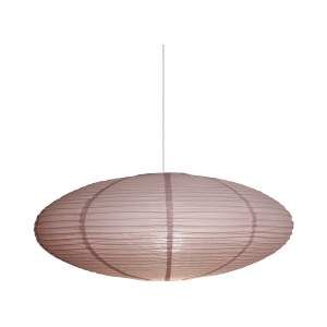 Papierowy klosz do lampy wiszącej  VILLO 60 RISPAPIR  ROSA