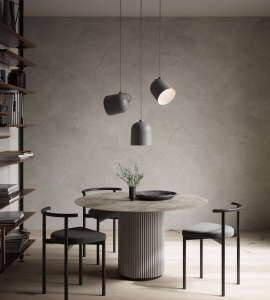 Lampa wisząca ANGLE PENDEL E27 GREY