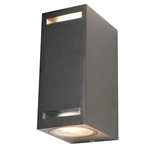 FAVEIRA BLACK KINKIET OGRODOWY 2XGU10