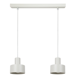 Lampa wisząca RIF 2 szary beż 41158