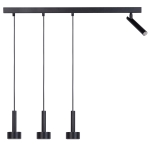 Lampa STAMP 3 zwis + 1 czarny 41246