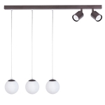 Lampa TAVIRA zwis brąz 3+2 41272