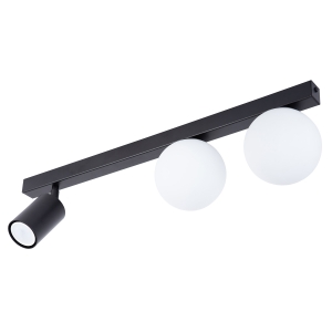 Lampa TAVIRA plafon czarny 2+1 41260
