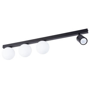 Lampa TAVIRA plafon czarny 3+1 41261