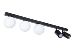 Lampa TAVIRA plafon czarny 3+2 41262