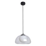 Ainale - Lampa wisząca PND-54637-1-BK-CL