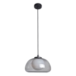 Ainale - Lampa wisząca PND-54637-1-BK-SG