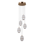 Alani - Lampa wisząca PND-34375-5-HBR