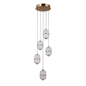 Alani - Lampa wisząca PND-34375-5-HBR