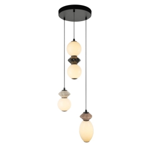 Balos - Lampa wisząca PND-94921-4R-BK