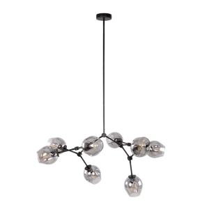 Ferral - Lampa wisząca PND-75075-8-BK-SG