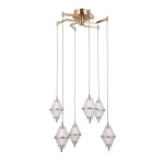 Fuente - Lampa wisząca PND-34395-6-HBR