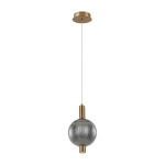 Lenti - Lampa wisząca PND-83631-1-BRO-SG
