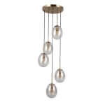 Meolo - Lampa wisząca PND-40825-5-GD