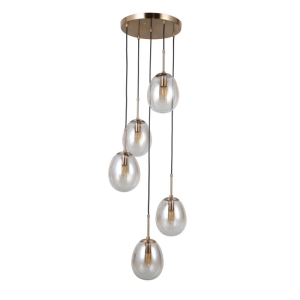 Meolo - Lampa wisząca PND-40825-5-GD