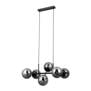 Molite - Lampa wisząca PND-1098-6-BK