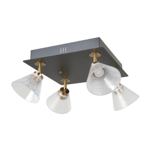 Orella sufitowa WL-34393-4S-BK-HBR