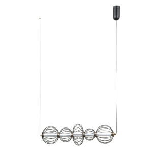 Rabel - Lampa wisząca PND-344221-5-BK