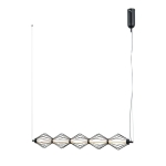 Sevil - Lampa wisząca PND-34403-5-BK