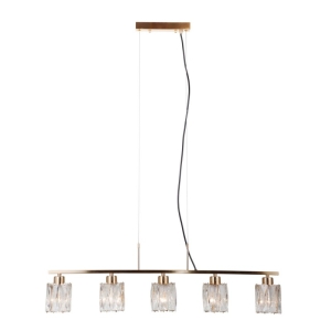 Simona - Lampa wisząca PND-40814-5-HBR