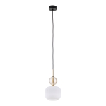 SOPHIA COGNAC WHITE LAMPA WISZACA 1XE14