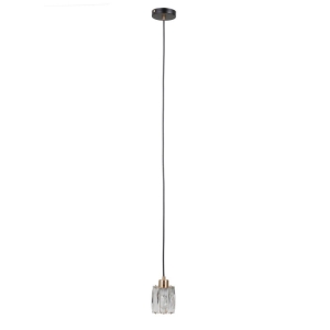 Torno - Lampa wisząca PND-40813-1-BK-HBR