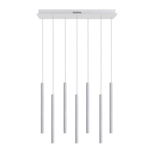 Valdes - Lampa wisząca PND-22302-7-WH