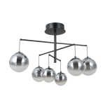 Velada - Lampa wisząca PND-34381-6-BK