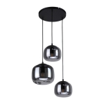 Calto - Lampa wisząca PND-67705-3-BK-SG