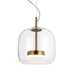 Caste - Lampa wisząca PND-17760A-BRSS-CL