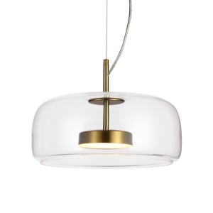 Caste - Lampa wisząca PND-17760B-BRSS-CL